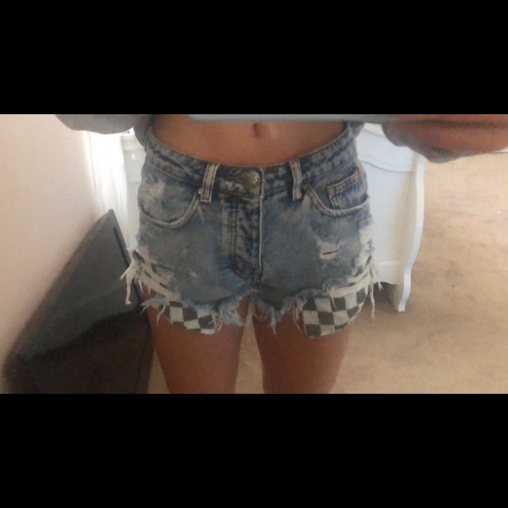 jean shorts